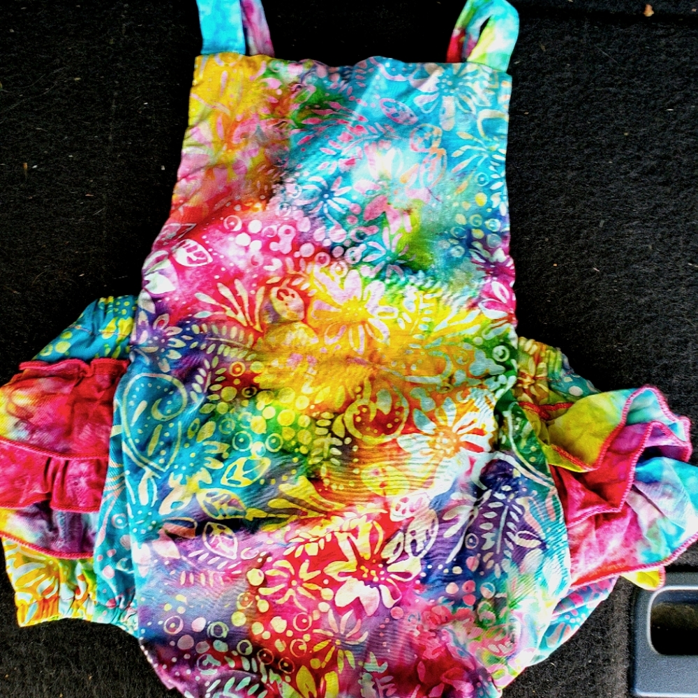 Riley Rainbow Boutique Bubble 18/24m